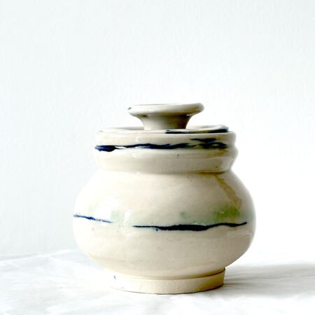 Bulbous Wave Jar