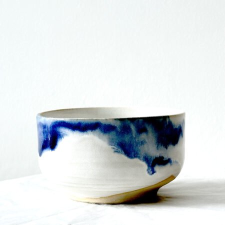 White and Blue Bowl