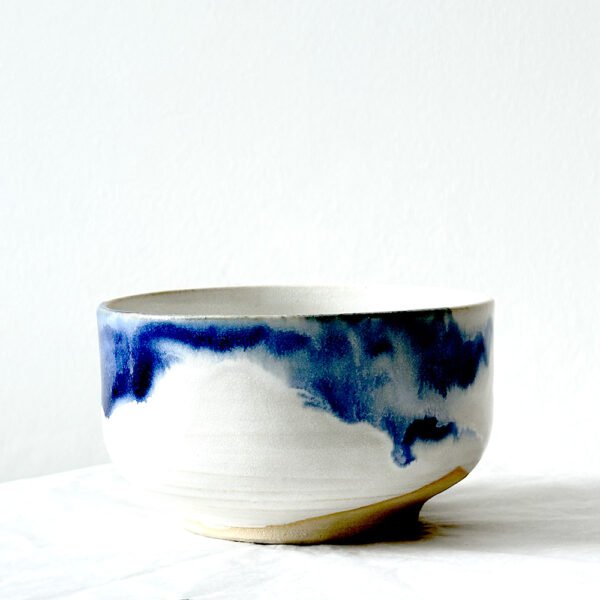 White and Blue Bowl