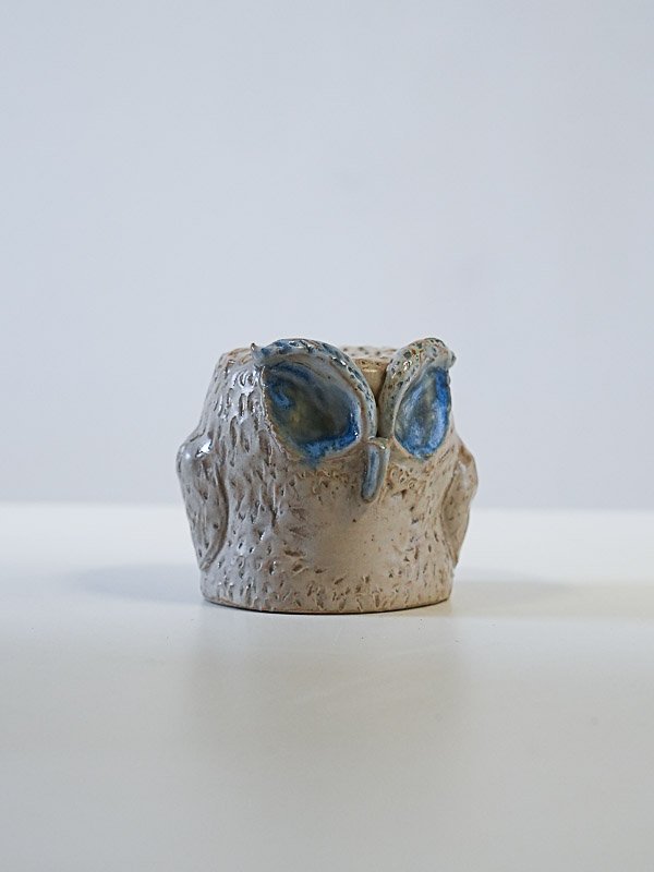 Sculpture hibou 2025 (grès) 68.- chf