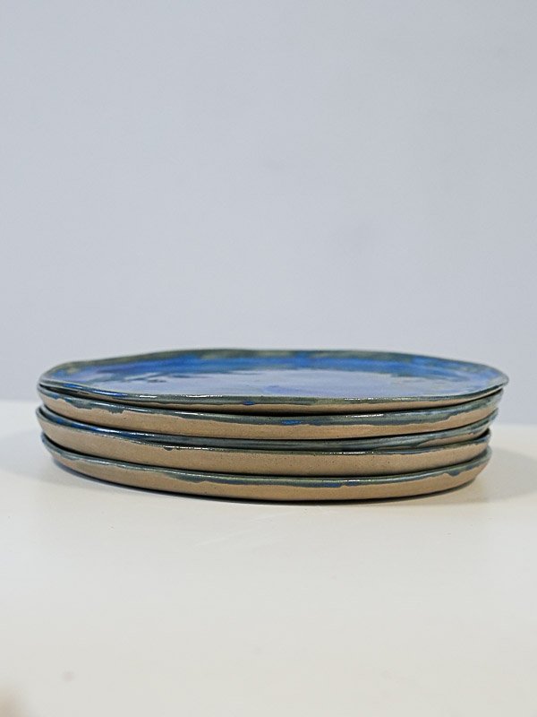 Série de cinq assiettes (grès) 74.- chf